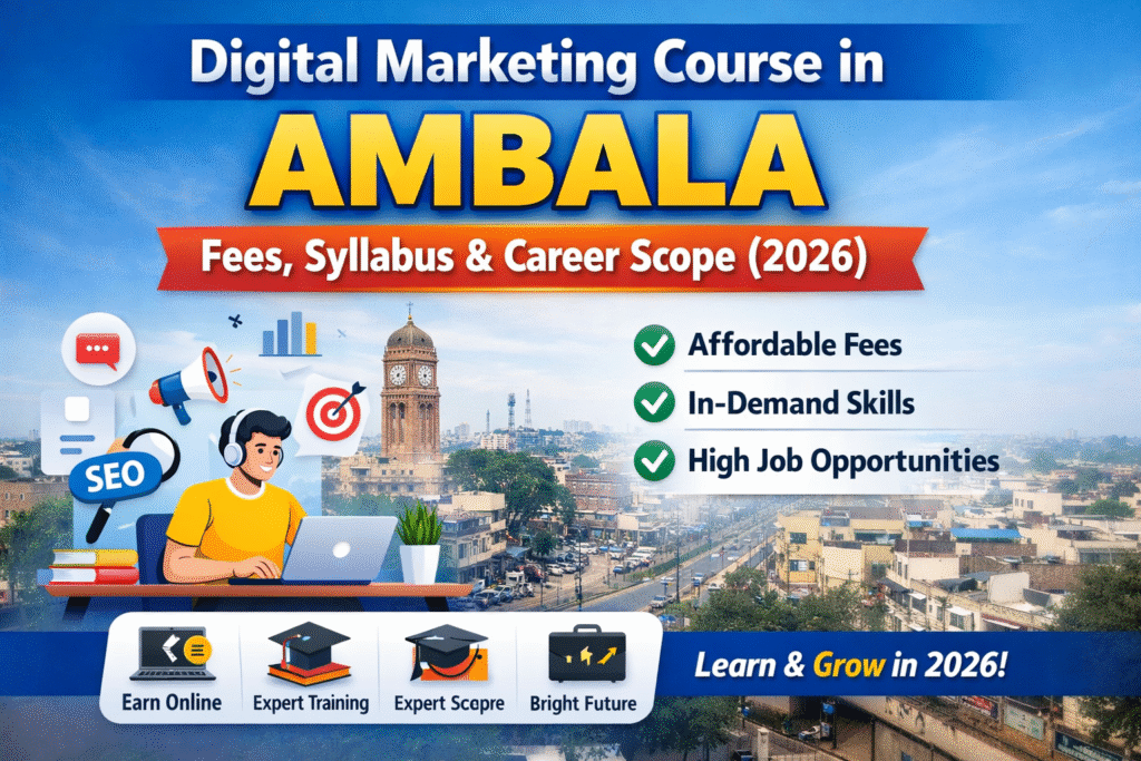 Digital Marketing Course in Ambala